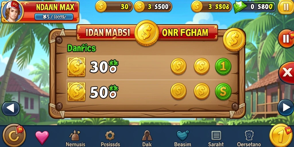 Visual game yang menarik dan efek suara yang memukau.