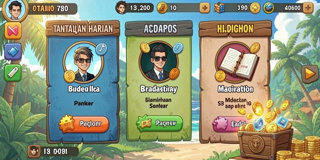 Level menantang dengan desain yang memikat.