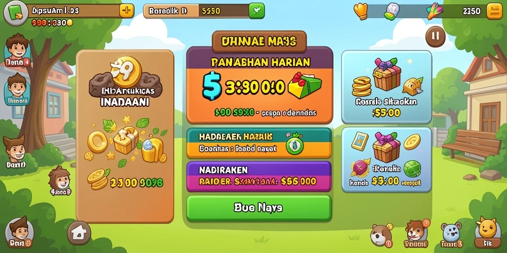 Salah satu level menantang dengan rintangan menarik.