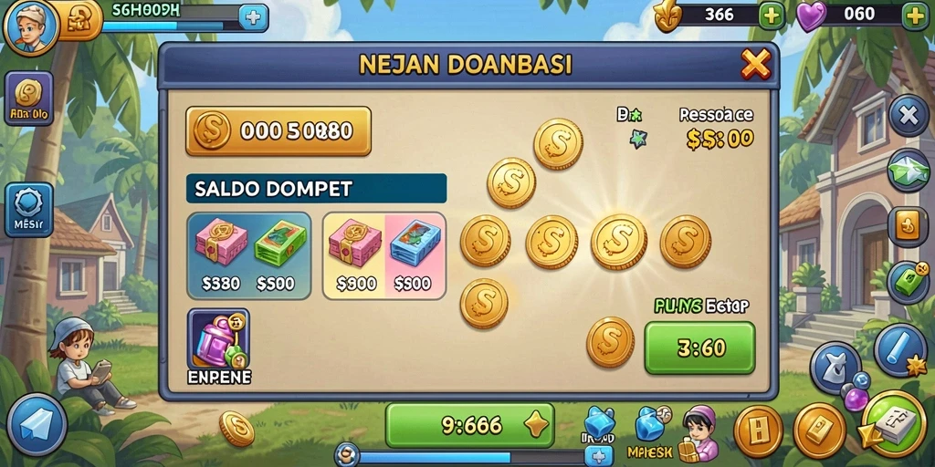 Gambaran sistem upgrade yang menakjubkan.